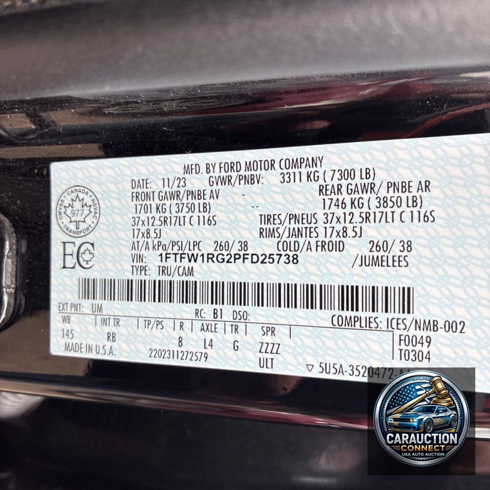 2023 Ford F150 Raptor