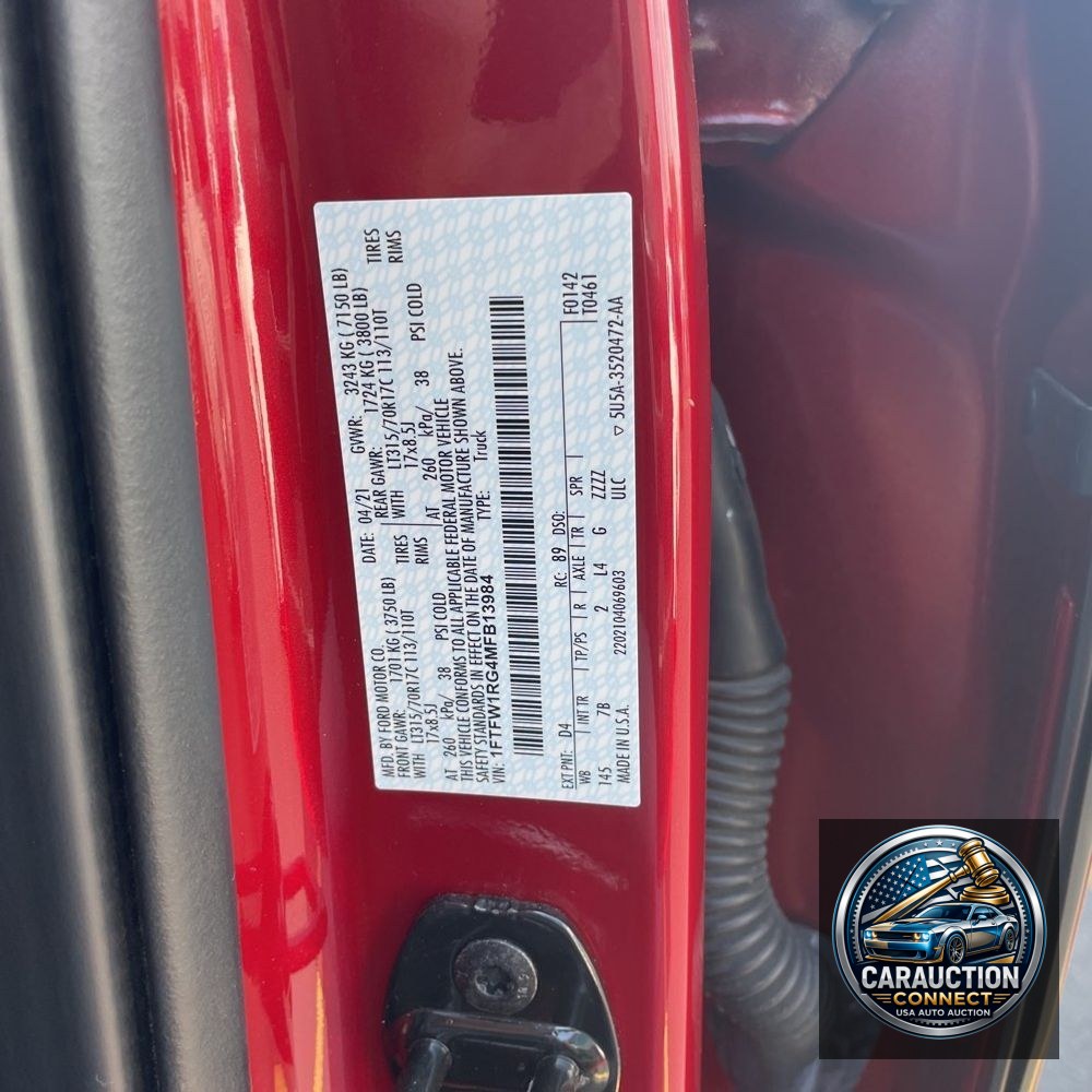 2021 Ford F-150 Raptor