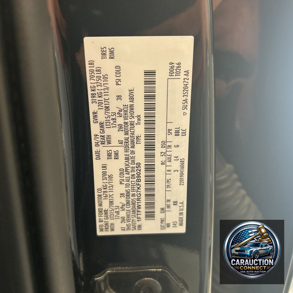 2019 Ford F-150 Raptor