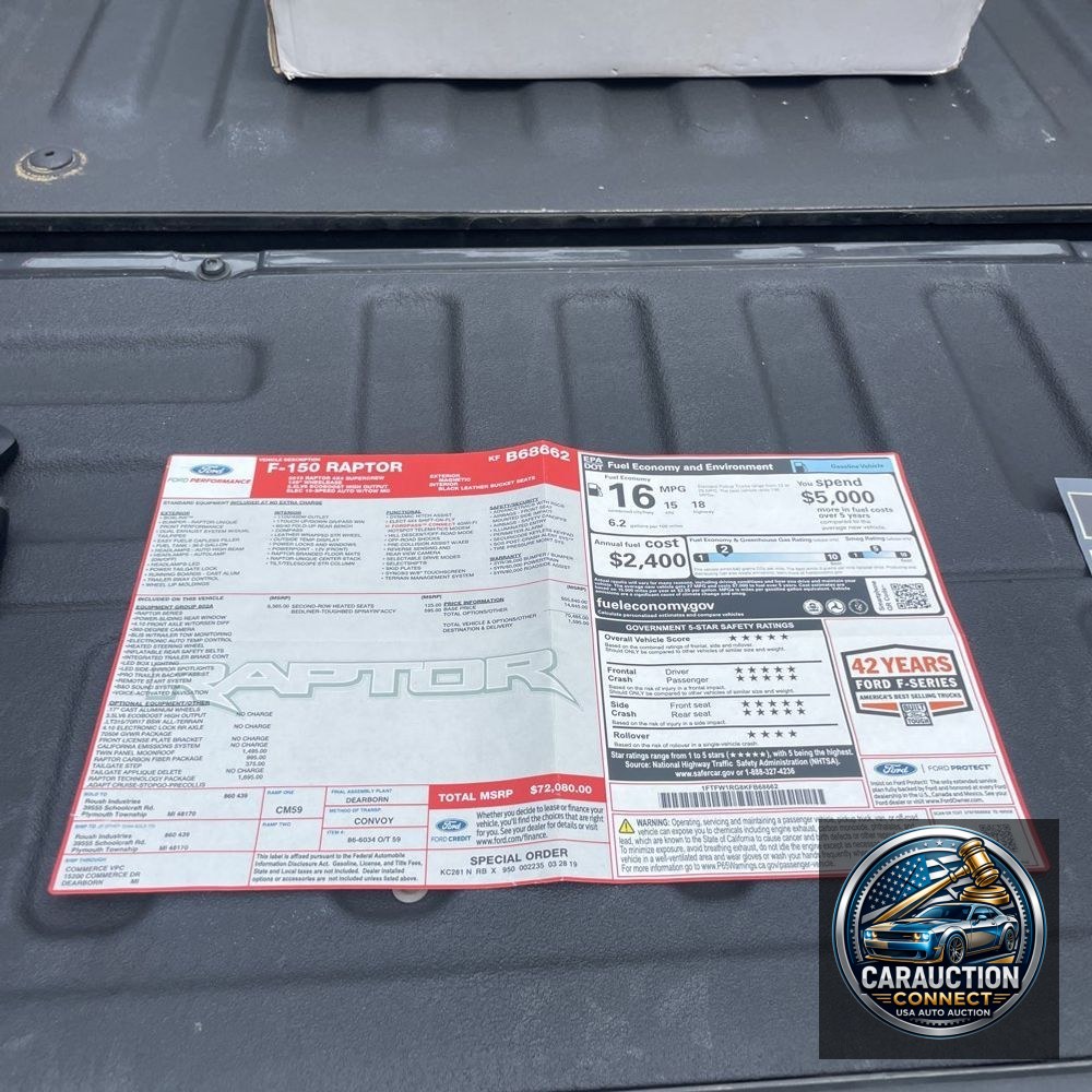 2019 Ford F-150 Raptor