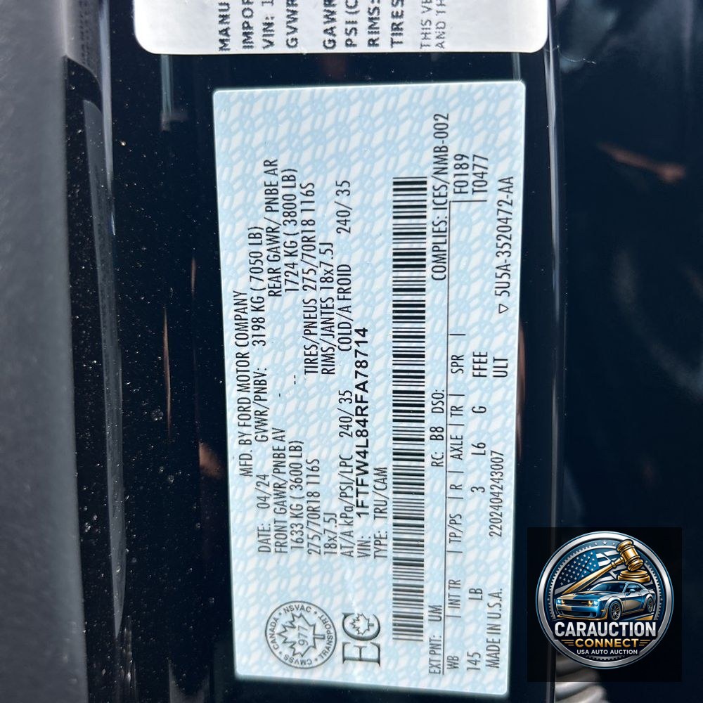 2024 Ford F150 Tremor