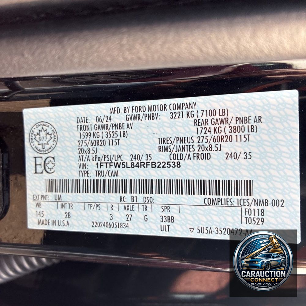 2024 Ford F150 Lariat
