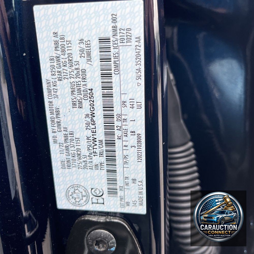 2023 Ford F150 Lightning Lariat