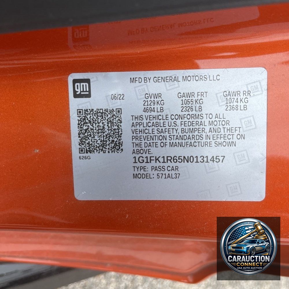 2022 Chevrolet Camaro ZL1