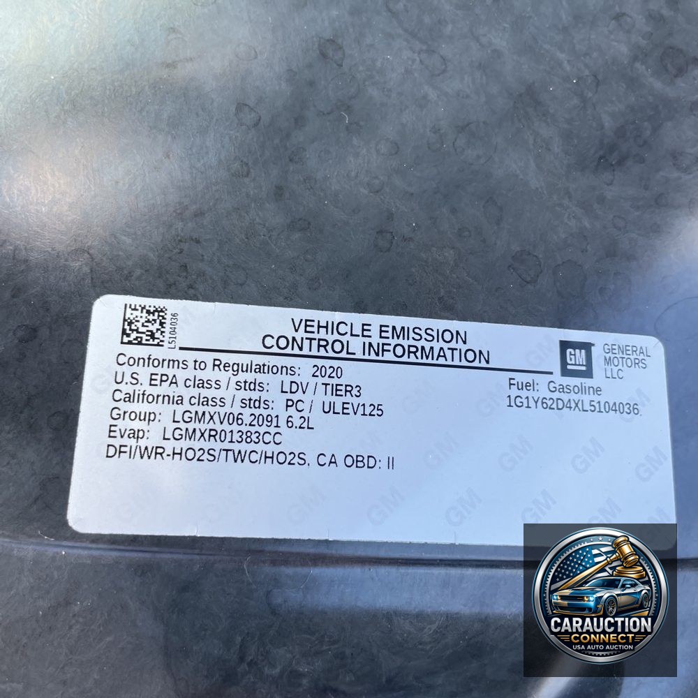 2020 Chevrolet Corvette Stingray