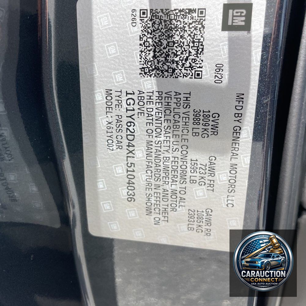 2020 Chevrolet Corvette Stingray