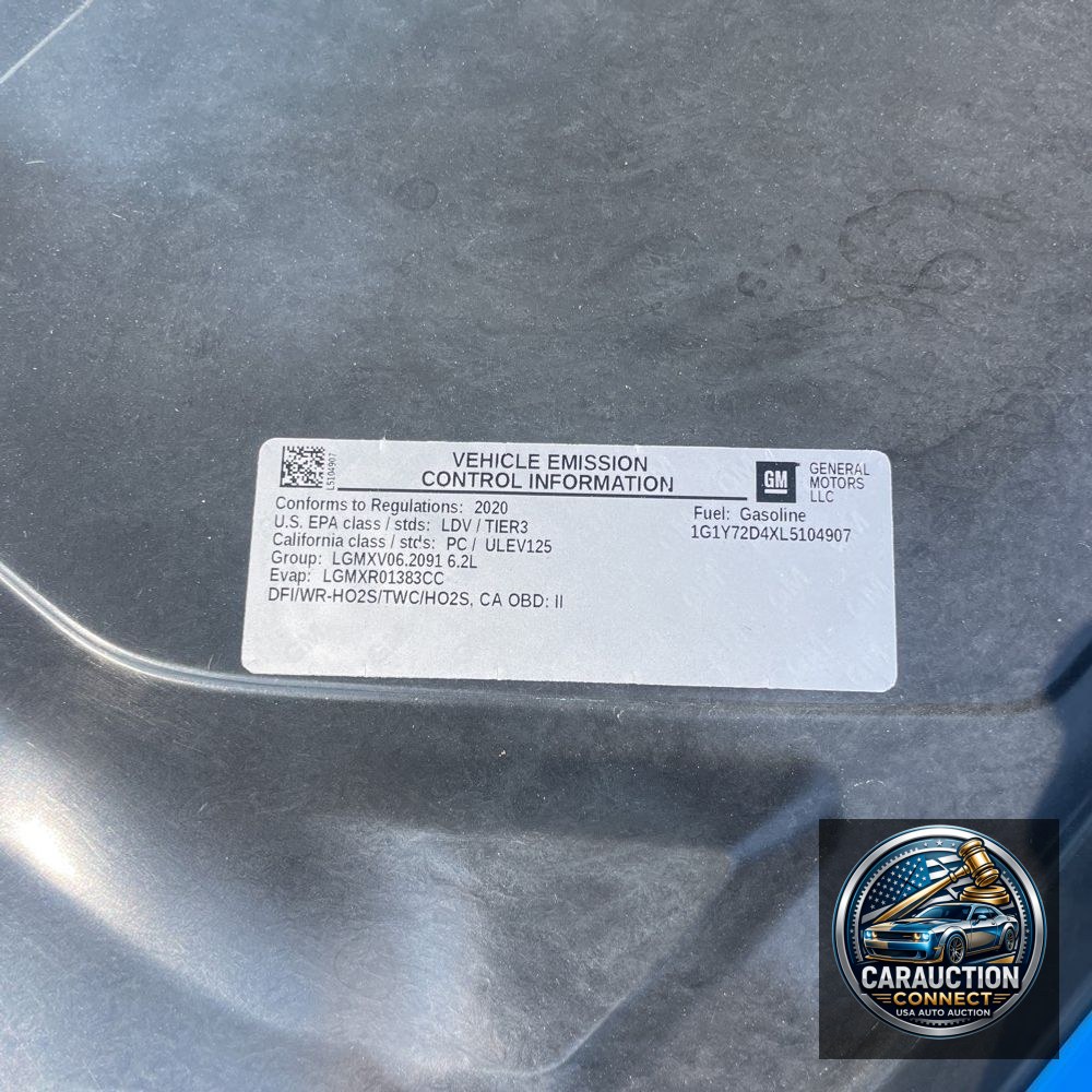 2020 Chevrolet Corvette Stingray