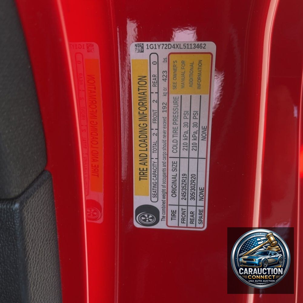 2020 Chevrolet Corvette Stingray