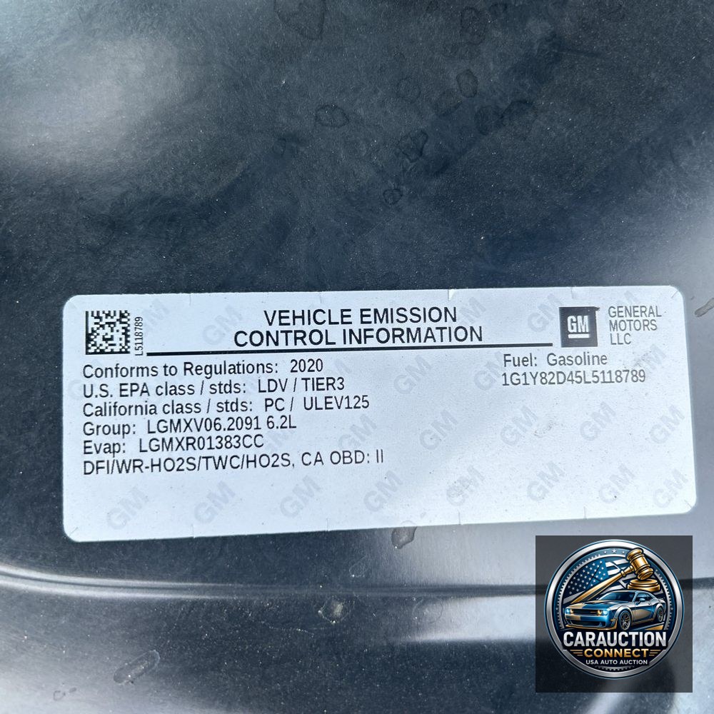 2020 Chevrolet Corvette Stingray