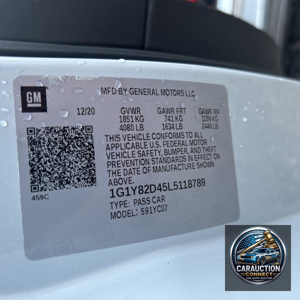 2020 Chevrolet Corvette Stingray