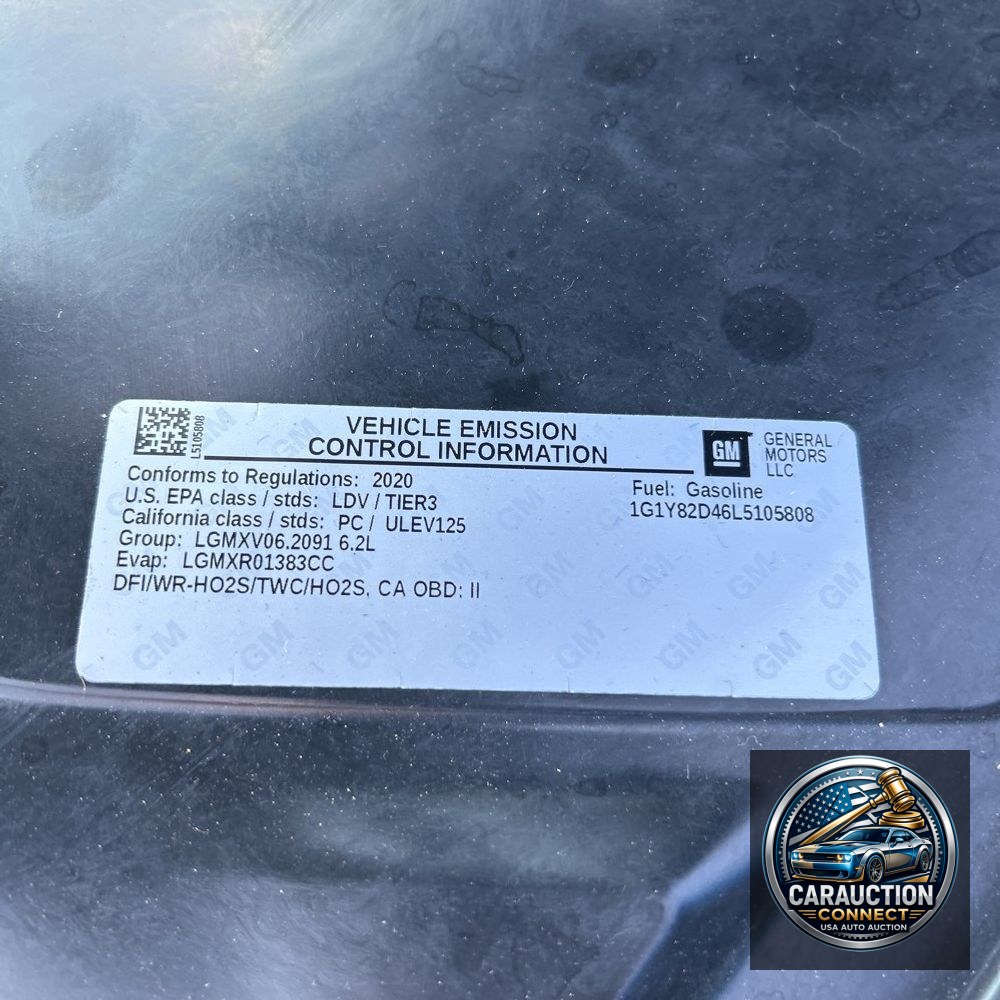 2020 Chevrolet Corvette Stingray