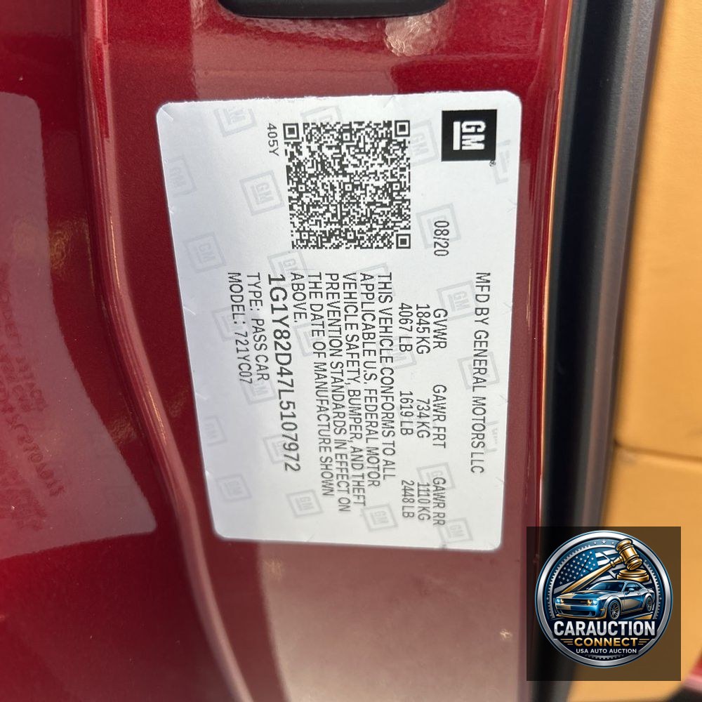 2020 Chevrolet Corvette Stingray