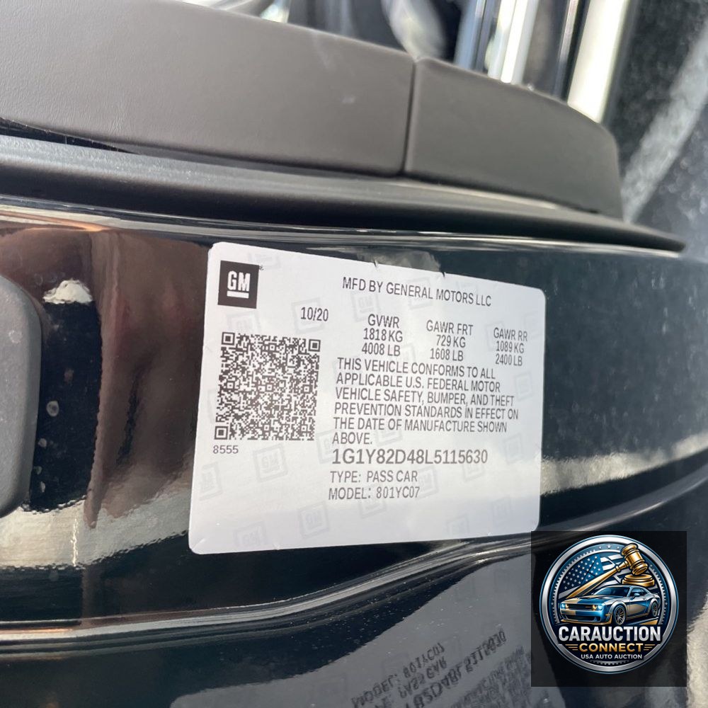 2020 Chevrolet Corvette Stingray
