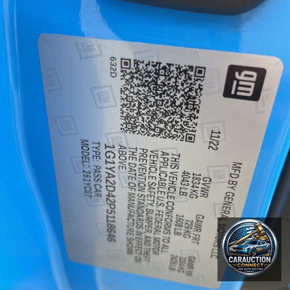 2023 Chevrolet Corvette Stingray