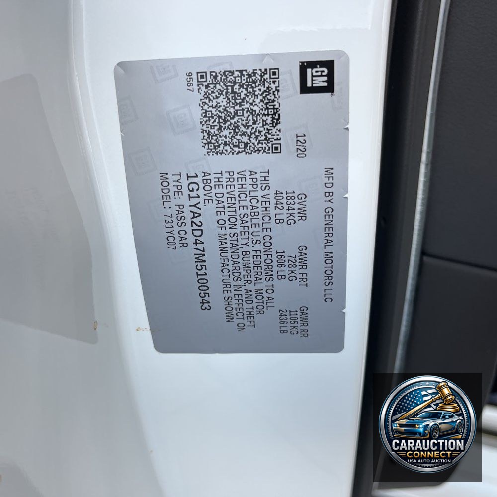 2021 Chevrolet Corvette Stingray