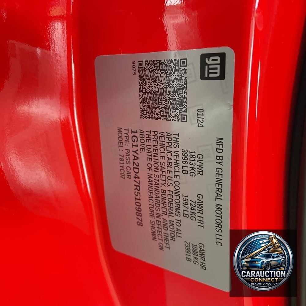 2024 Chevrolet Corvette Stingray