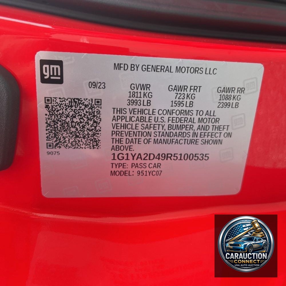 2024 Chevrolet Corvette Stingray