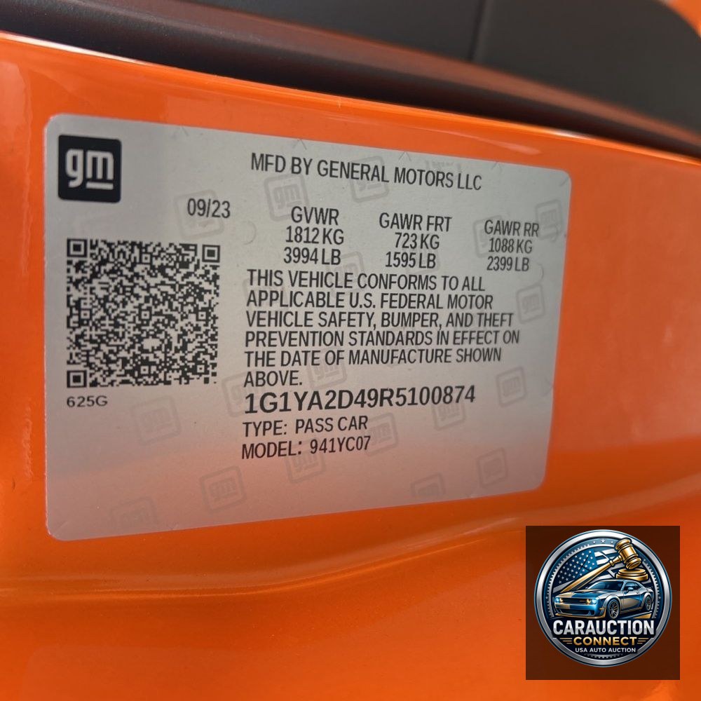2024 Chevrolet Corvette Stingray
