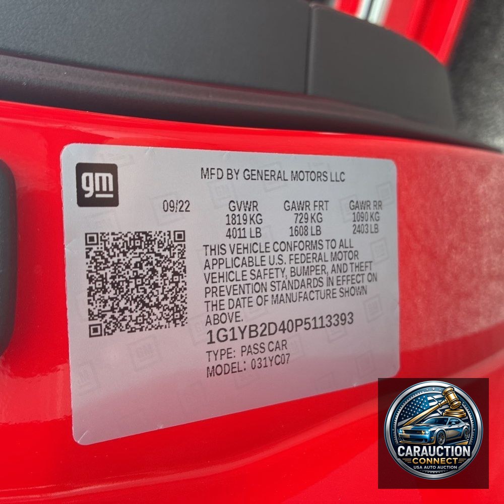 2023 Chevrolet Corvette Stingray