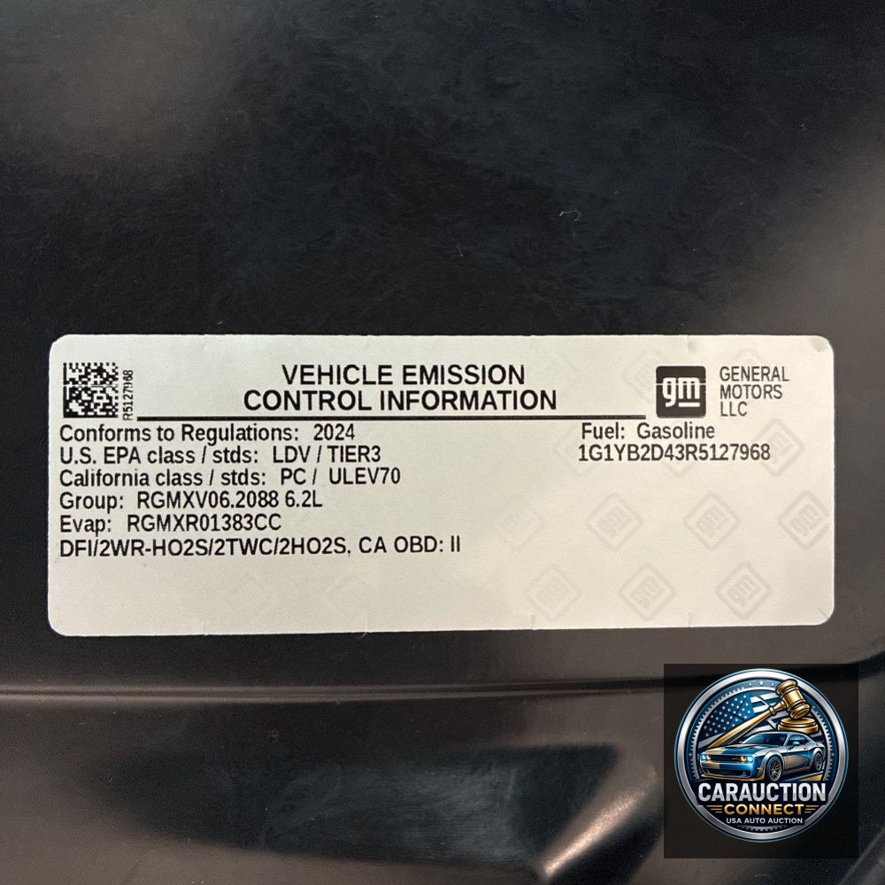 2024 Chevrolet Corvette Stingray
