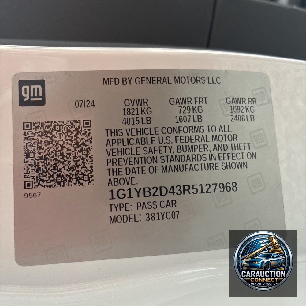2024 Chevrolet Corvette Stingray