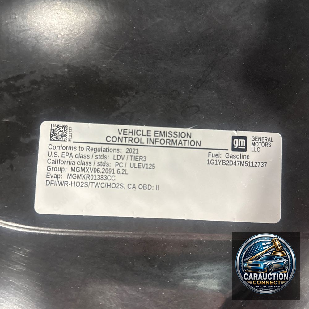 2021 Chevrolet Corvette Stingray