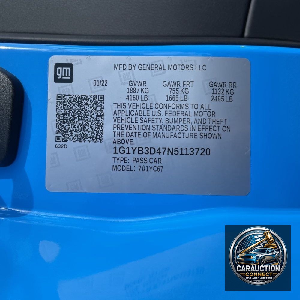 2022 Chevrolet Corvette Stingray