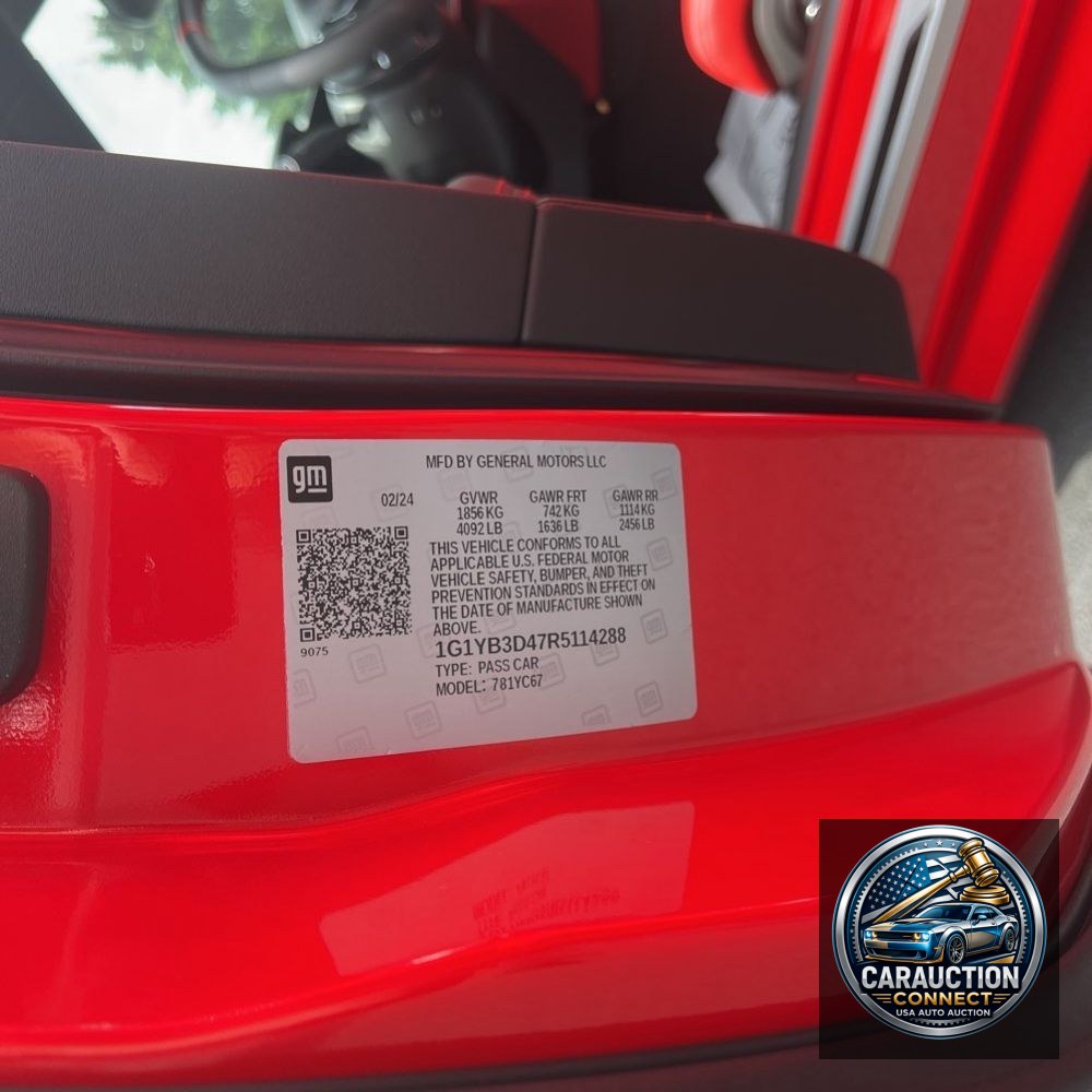 2024 Chevrolet Corvette Stingray