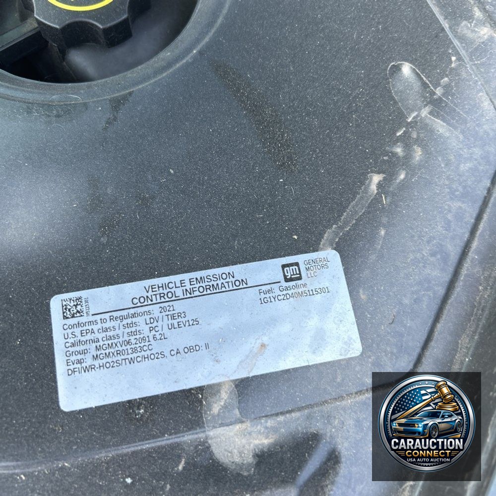 2021 Chevrolet Corvette Stingray