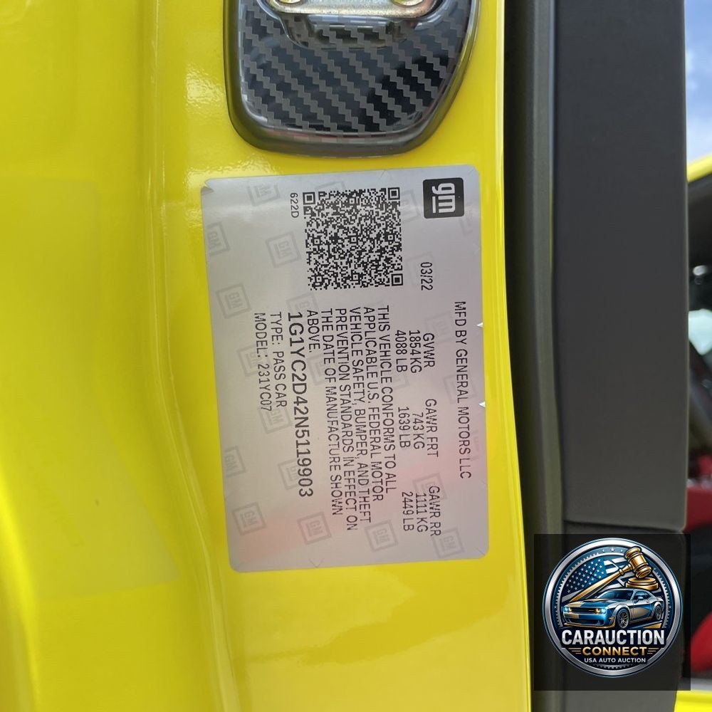 2022 Chevrolet Corvette Stingray