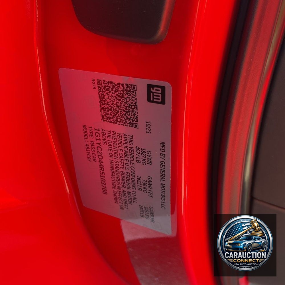 2024 Chevrolet Corvette Stingray