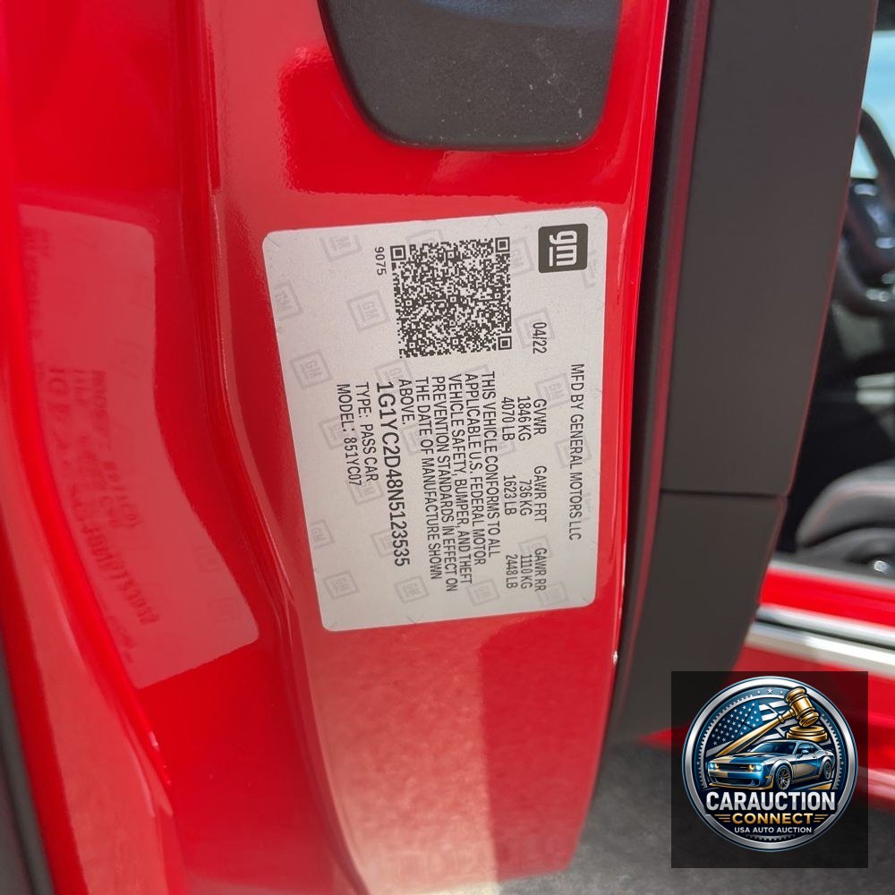2022 Chevrolet Corvette Stingray