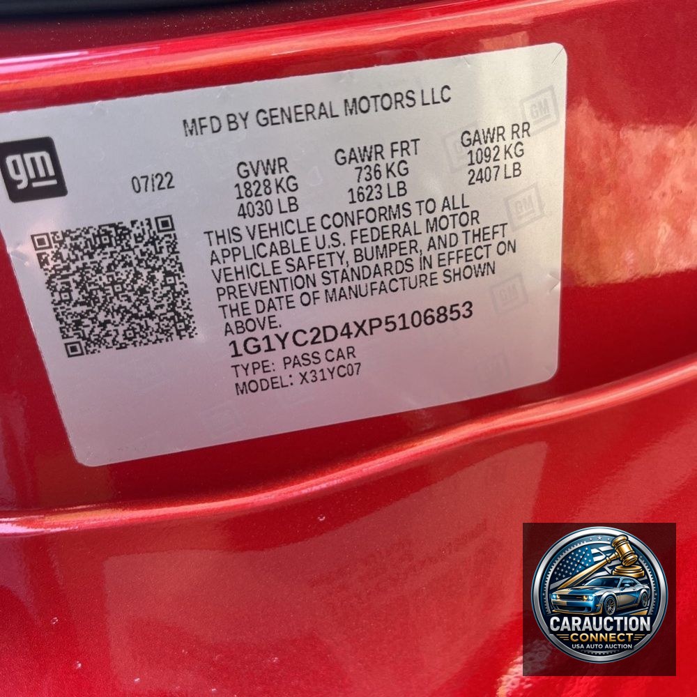 2023 Chevrolet Corvette Stingray