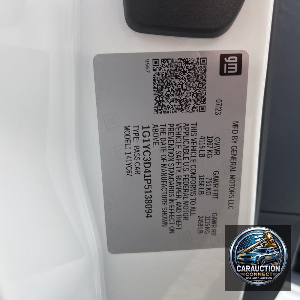 2023 Chevrolet Corvette Stingray