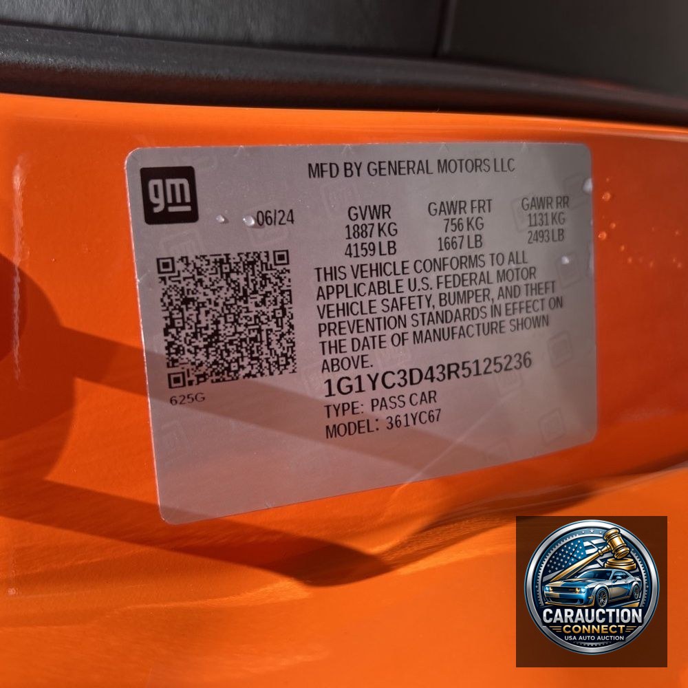 2024 Chevrolet Corvette Stingray