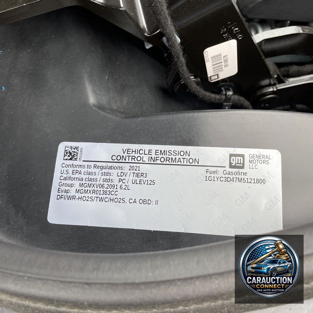 2021 Chevrolet Corvette Stingray