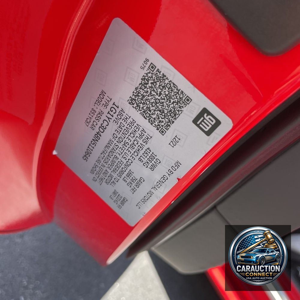 2022 Chevrolet Corvette Stingray