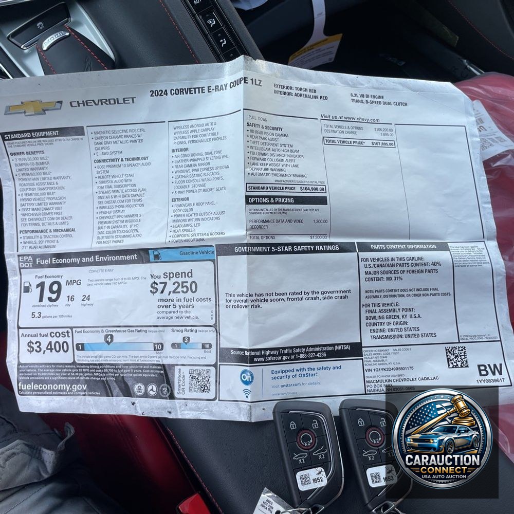 2024 Chevrolet Corvette E-Ray