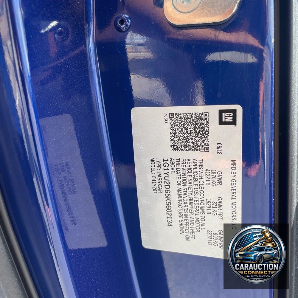 2019 Chevrolet Corvette Z06