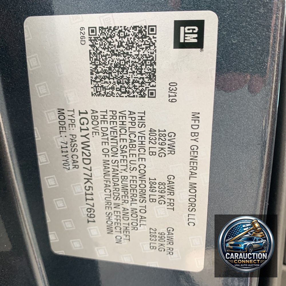 2019 Chevrolet Corvette Grand Sport