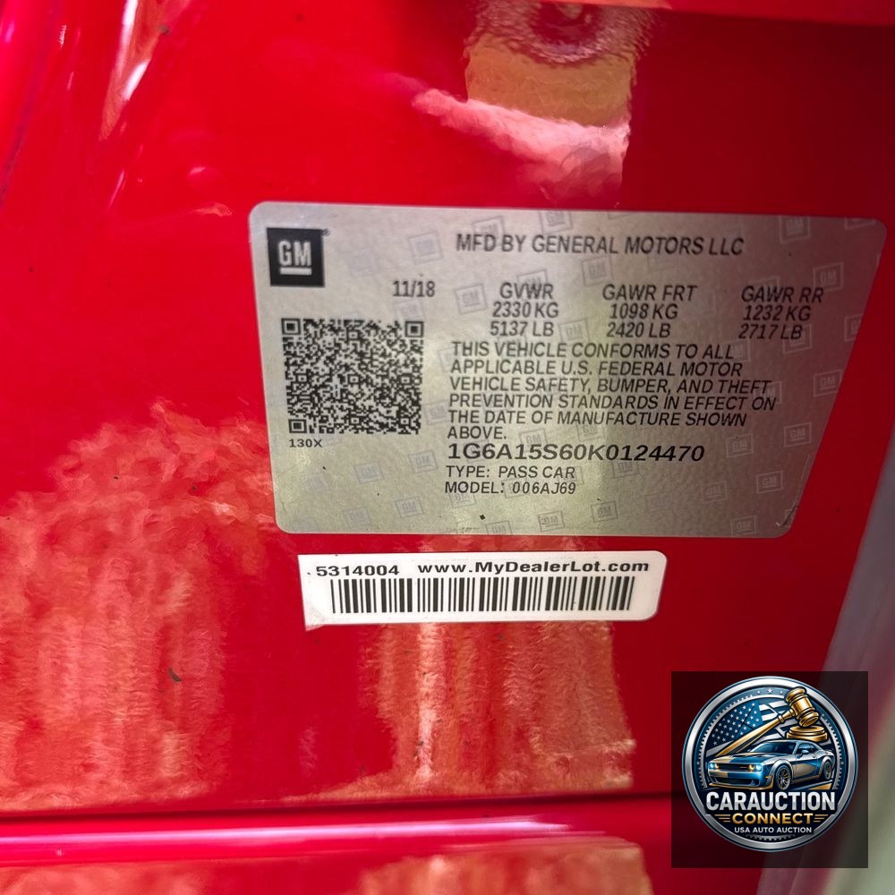 2019 Cadillac CTS-V Base