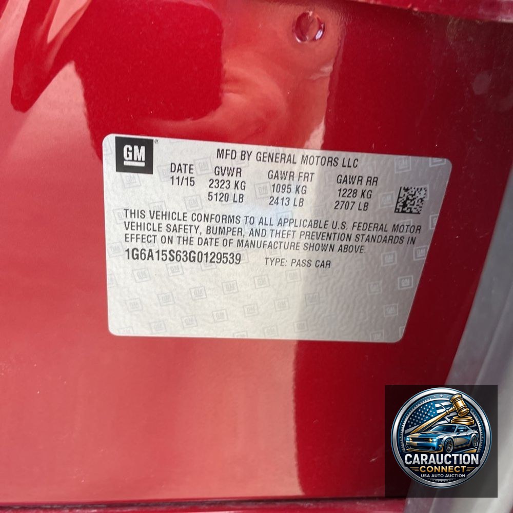 2016 Cadillac CTS-V Base