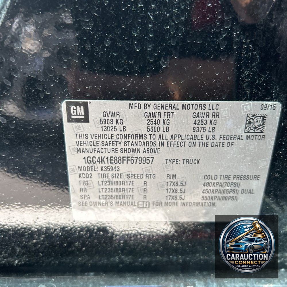 2015 Chevrolet Silverado 3500 High Country