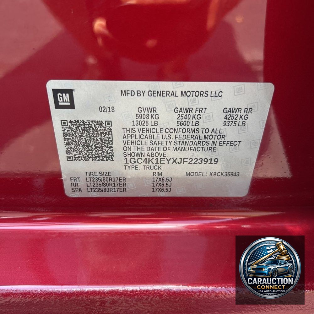 2018 Chevrolet Silverado 3500HD High Country