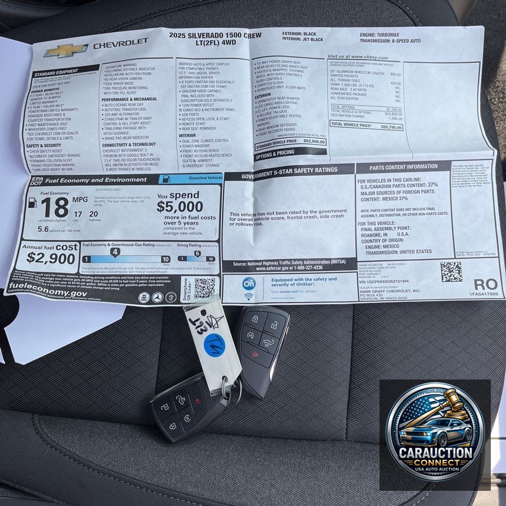 2025 Chevrolet Silverado 1500 LT