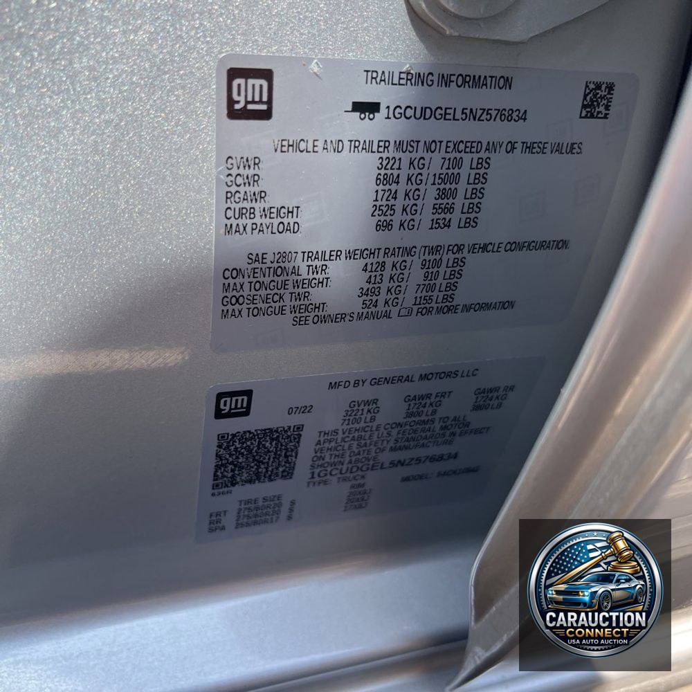 2022 Chevrolet Silverado 1500 LTZ
