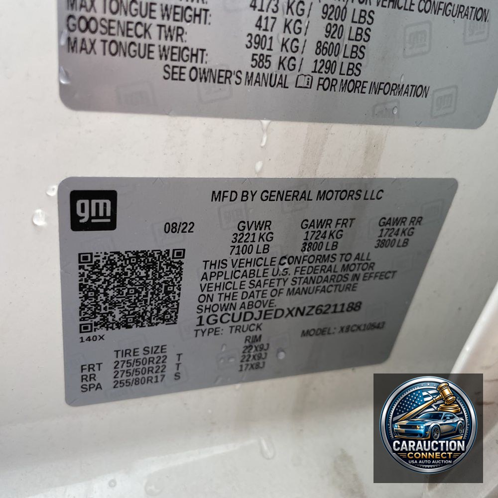 2022 Chevrolet Silverado 1500 High Country