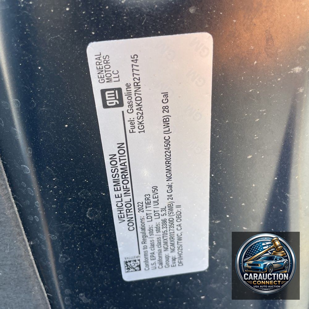 2022 GMC Yukon SLE