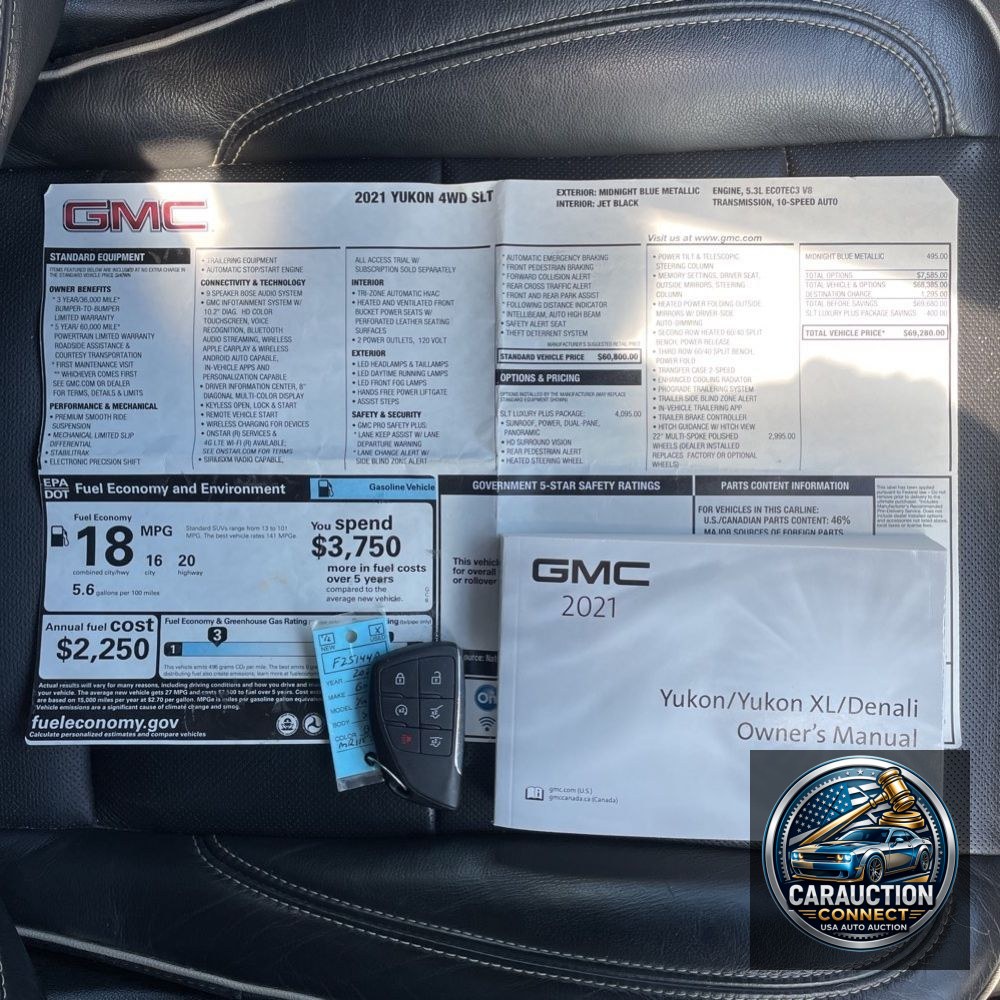 2021 GMC Yukon SLT