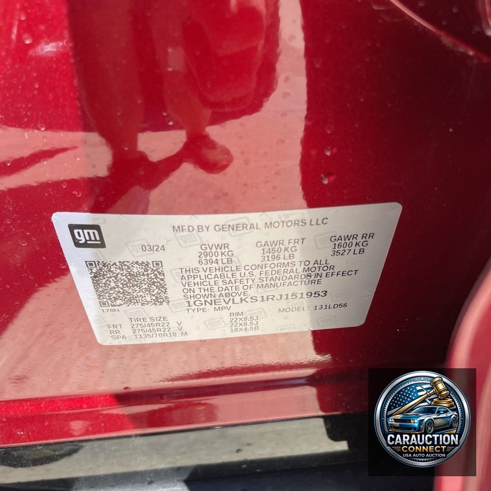 2024 Chevrolet Traverse RS